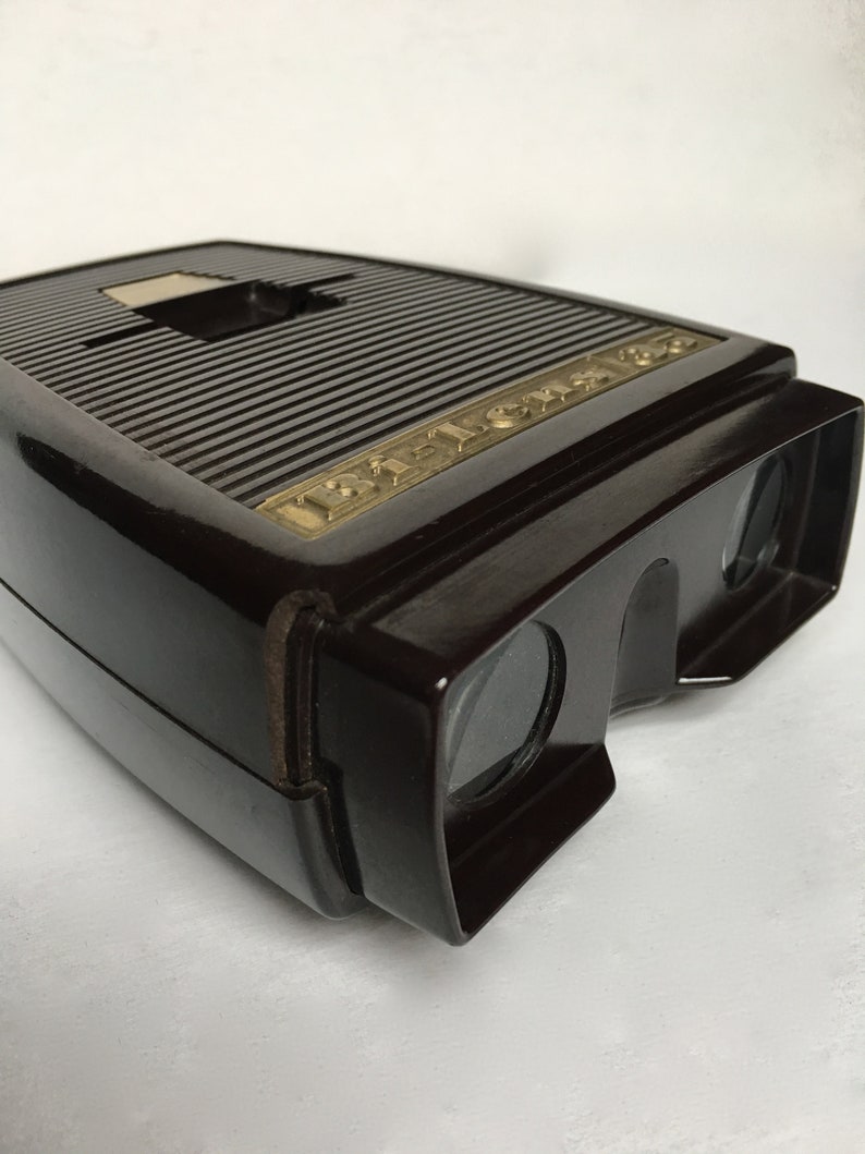 Vintage Bi-Lens 35 Slide Viewer 35 mm Photo Prop Sawyer/'s Inc For Display Prop Made In USA Untested - Bakelite