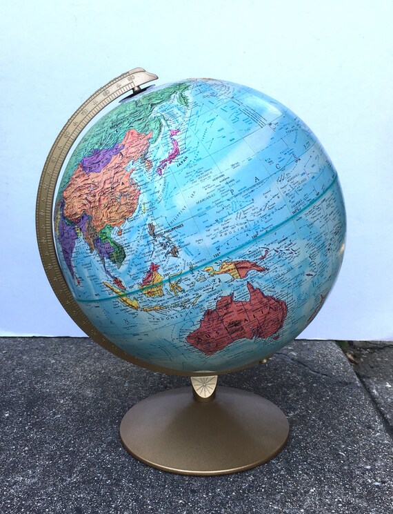 Vintage Replogle World Nation Series Globe 12 Vintage Replogle World Nation Series