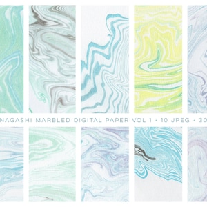marble digital paper, ebru clipart, marble graphics, suminagashi clipart, ebru background, marble digital download, marble scrapbooking