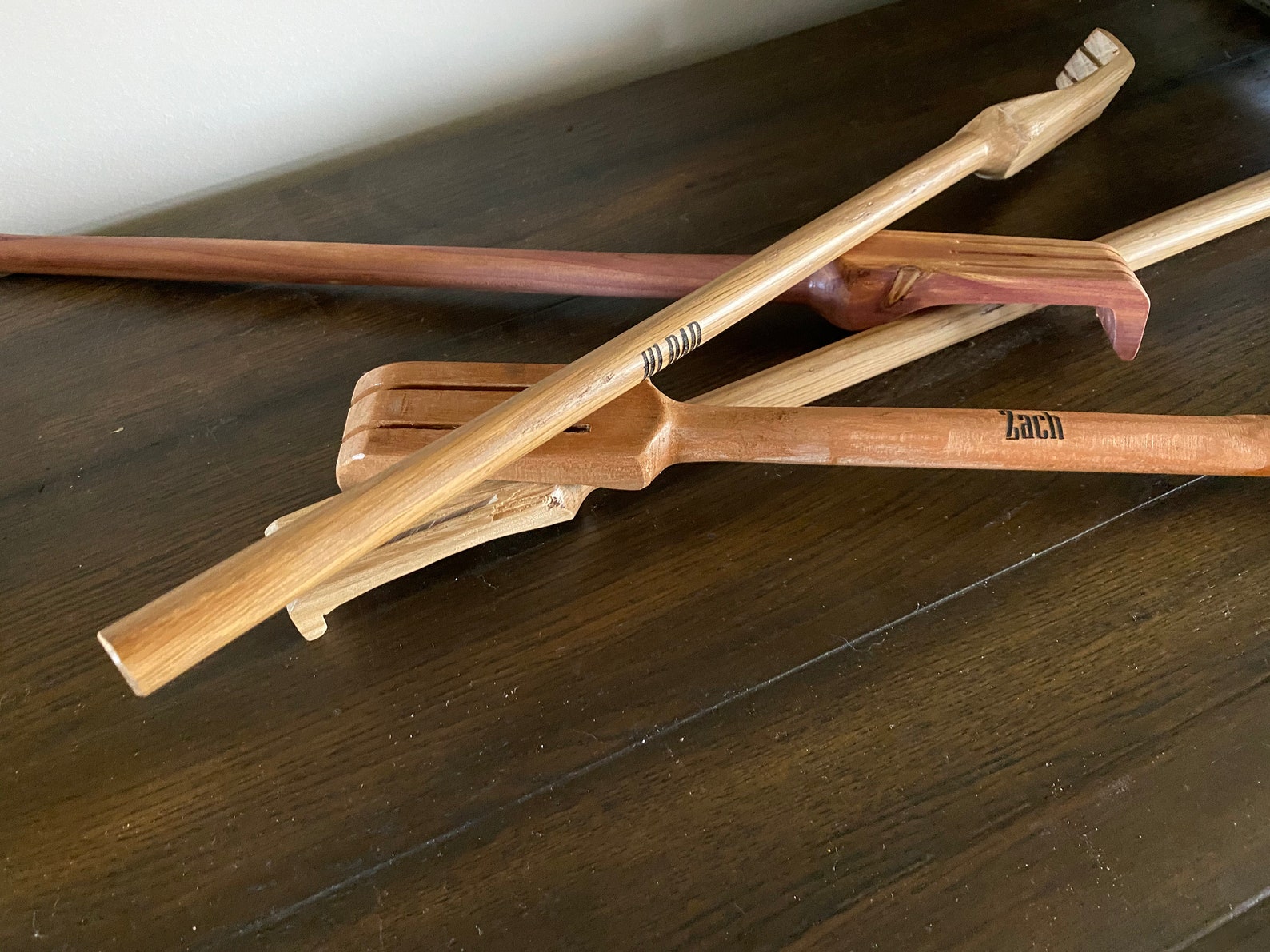 Best Backscratchers on ETSY. Turned and Cut by Hand. Can Make of Oak