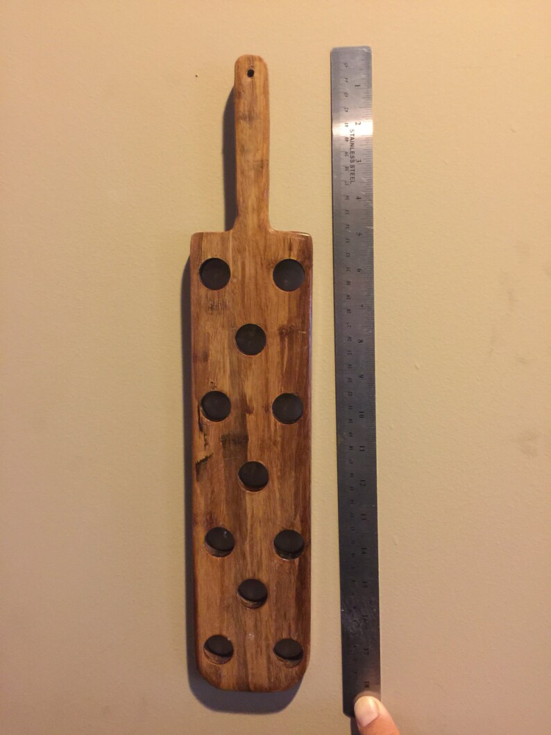 Paddle Made of Solid Bamboo Wood. New. Hand Made and Cut. Etsy