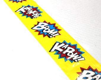 Superhero birthday, super hero party, super hero party tape, super hero party decoration