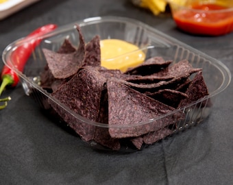 Charola para nachos, chips y salsa, noche de película, carnaval, fiesta de circo, evento deportivo, béisbol, fútbol, concesiones, parrilladas, comidas campestres
