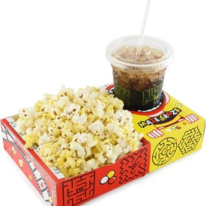 Movie night snack tray (24), concession tray, movie night party, drive in birthday, party supplies, drive in party, snack tray box food tray