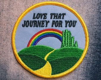 Love That Journey Embroidered Patch