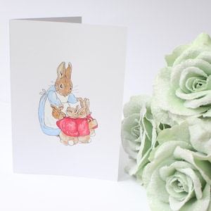 Peter Rabbit handmade card