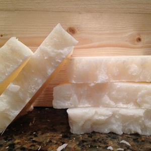 Organic, Unscented, Moisturizing, Handmade Coconut Oil Soap USA made