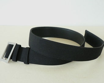 dressy black belt