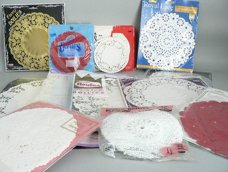 CHOOSE YOUR Vintage Lace Paper Doily image 2