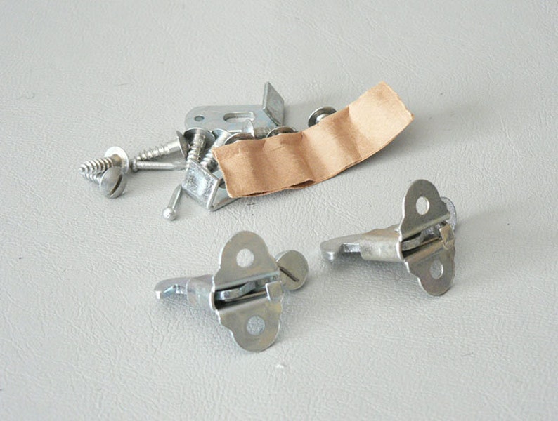 Vintage Hoosier Door Catch Elbow Latch 1940s 1950s Etsy