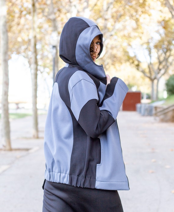 Neoprene hoody top