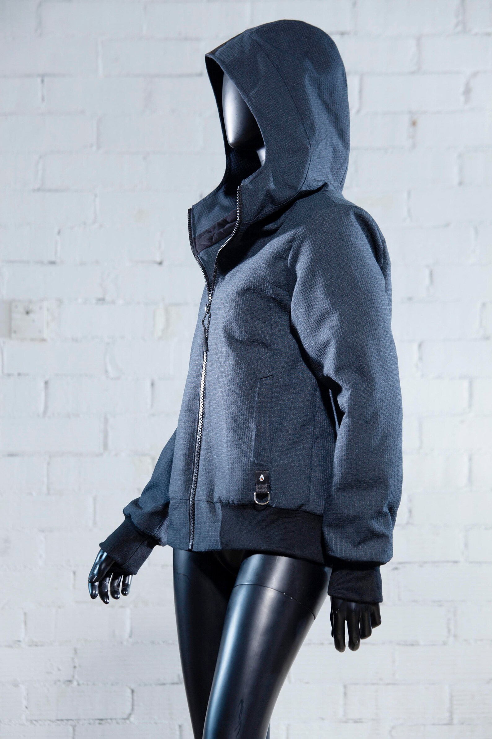 WATERPROOF BOMBER Jacket/black Warmup Jacket/ Bomber With Etsy