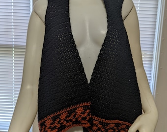 Flowy Crochet Vest