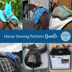 Horse Sewing Pattern BUNDLE image 1