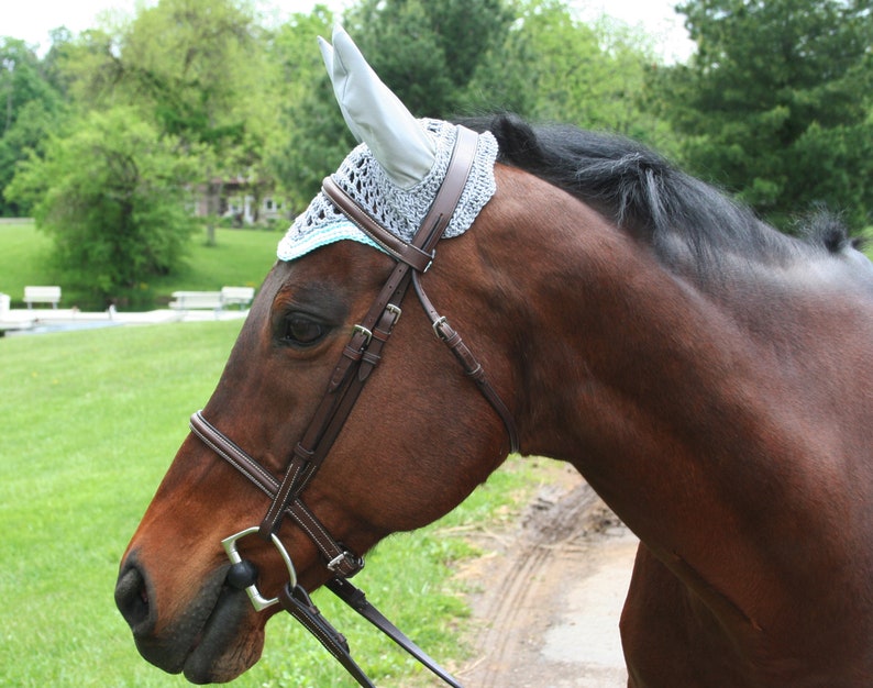 Horse Fly Bonnet Pattern, Crochet Pattern, Digital Download image 3