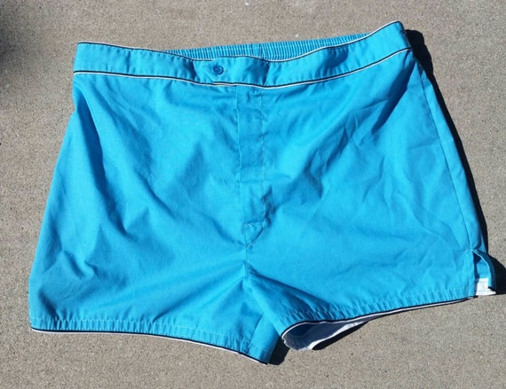 80's swim trunks