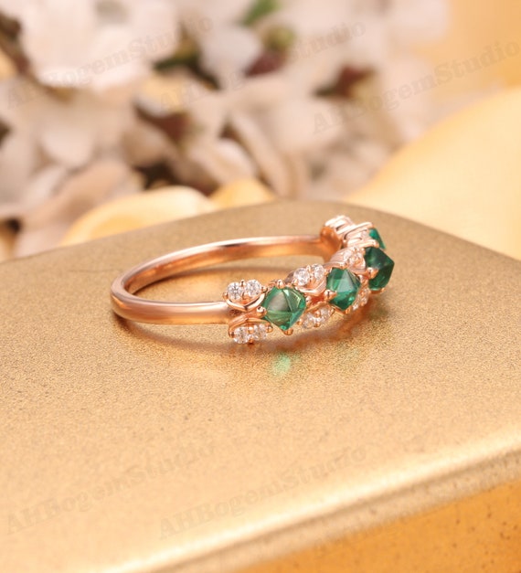 Gemstone on sale wedding sets