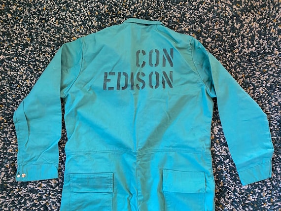 Vintage Green Con Edison XL Jumpsuit - image 6