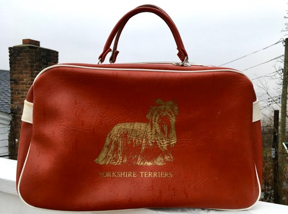 Vintage Yorkshire Terrier Suitcase - image 1