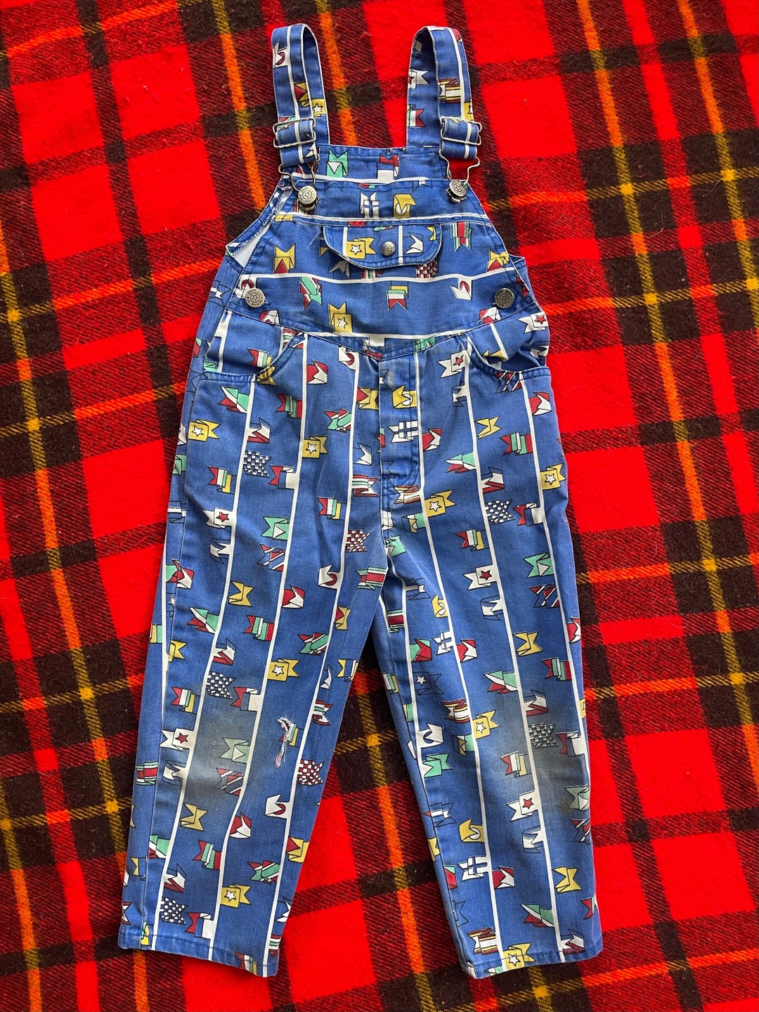 Vintage Toddler Overalls Etsy