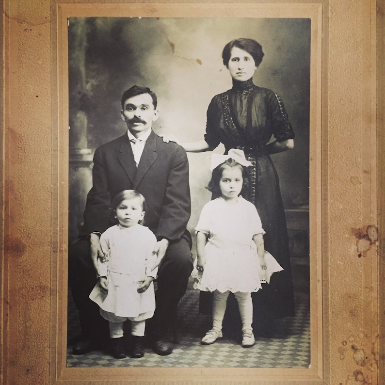Antique Family Photo Etsy