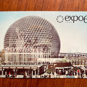 Vintage Expo67 Montreal, Canada Postcard