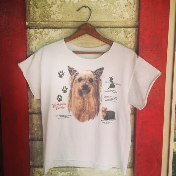 Vintage Yorkshire Terrier T-shirt - image 1