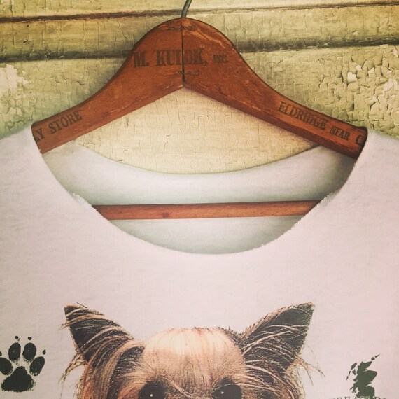 Vintage Yorkshire Terrier T-shirt - image 3