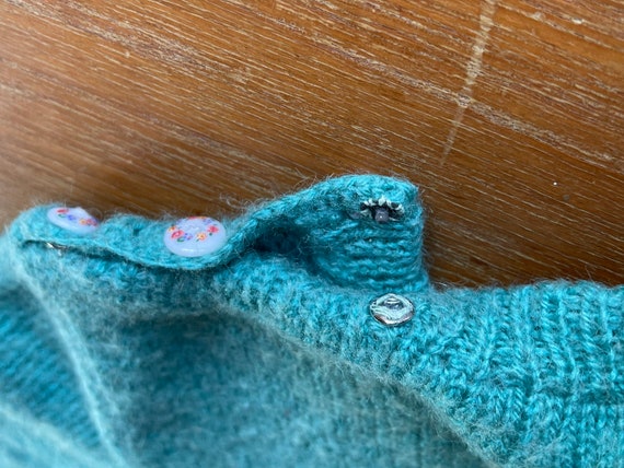 Vintage Wool Hand-Made Kids Sweater - image 4