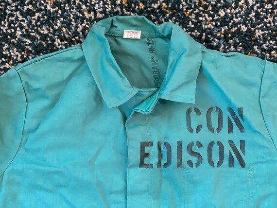 Vintage Green Con Edison XL Jumpsuit - image 1
