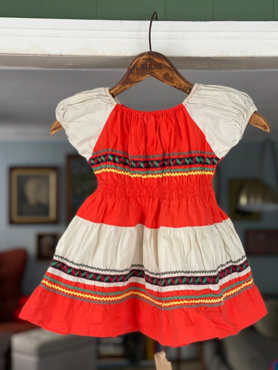 Vintage Handmade Toddler Dress