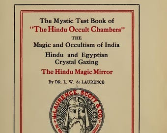 Cámaras ocultas hindúes, magia y adivinación con cristales por De Laurence (libro electrónico en PDF)