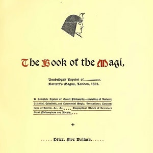 The Book of the Magi: Occult Philosophy, 1896 (PDF Digital Download)