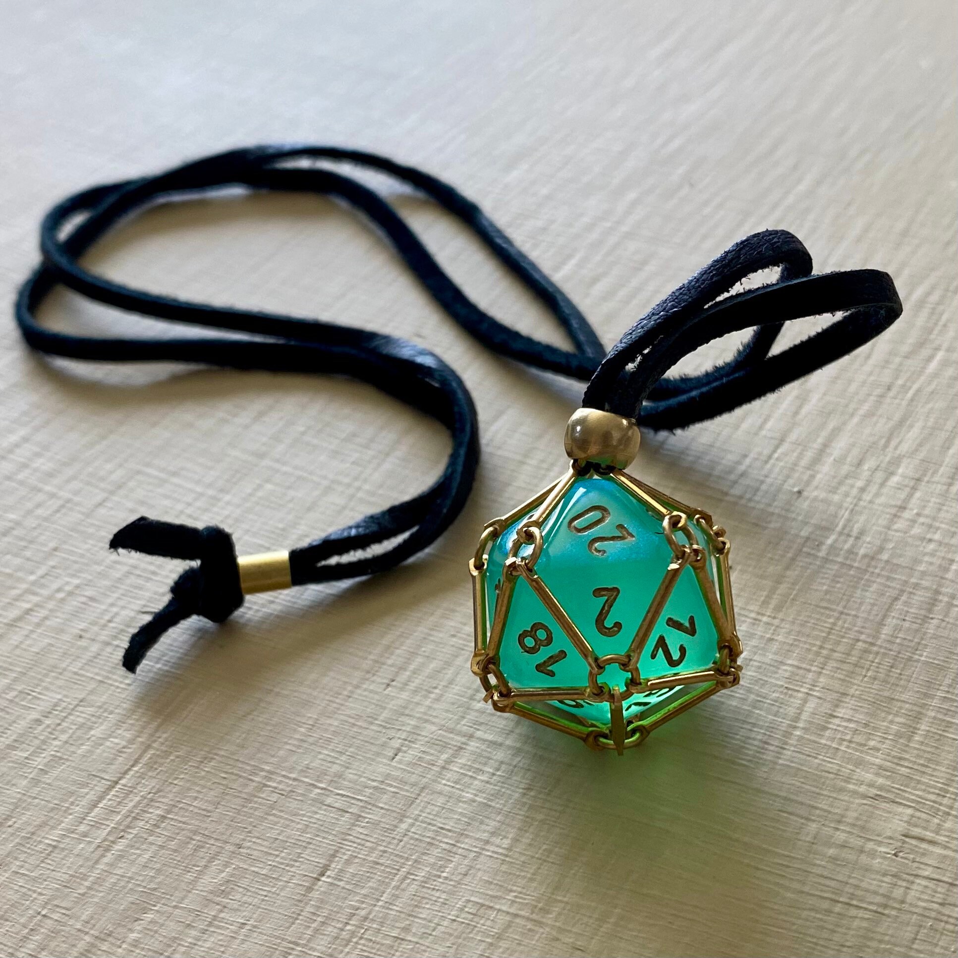 D20 Necklace Dungeons and Dragons Dungeon Master Gift D20 Jewelry