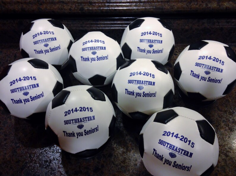 Personalized Custom Mini Soccer Balls for Coaches' Gifts Etsy