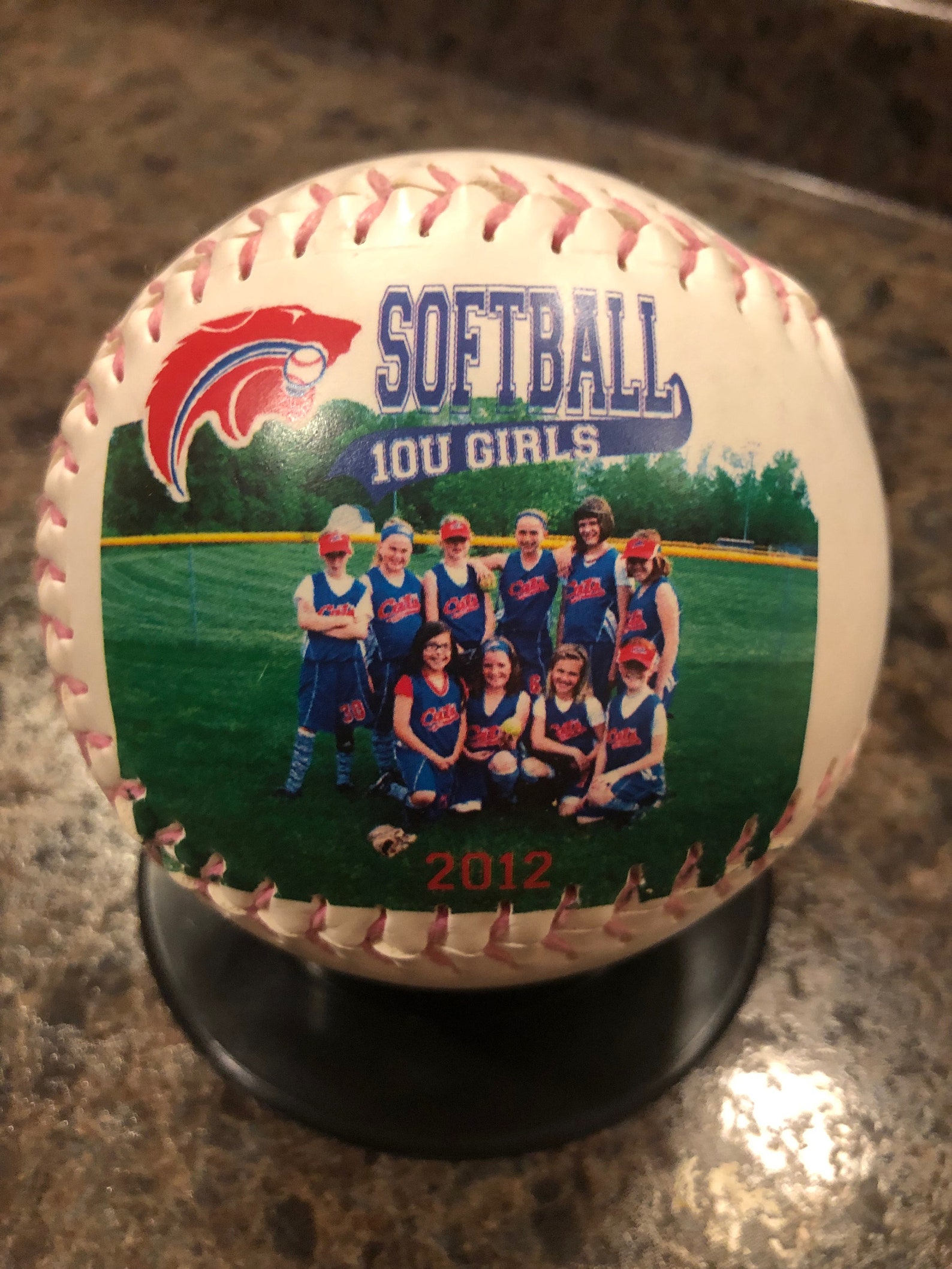 Unique White Personalized Softballs for Coaches' Gift Etsy