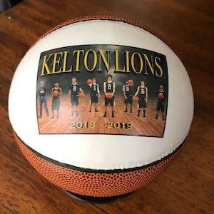 Customized Mini Basketball Gifts, Team Awards, Senior Gifts, Coaches' Gift and Basketball Player Gift, Team Gift, Wedding Gift and Birthday image 1