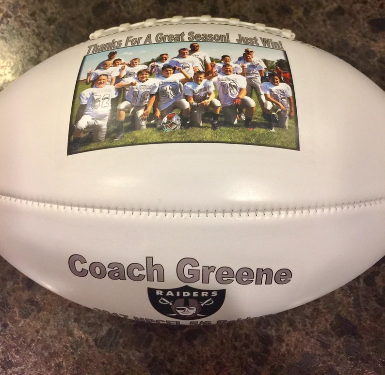 Personalized Custom Made Regulation Size Footballs for Etsy
