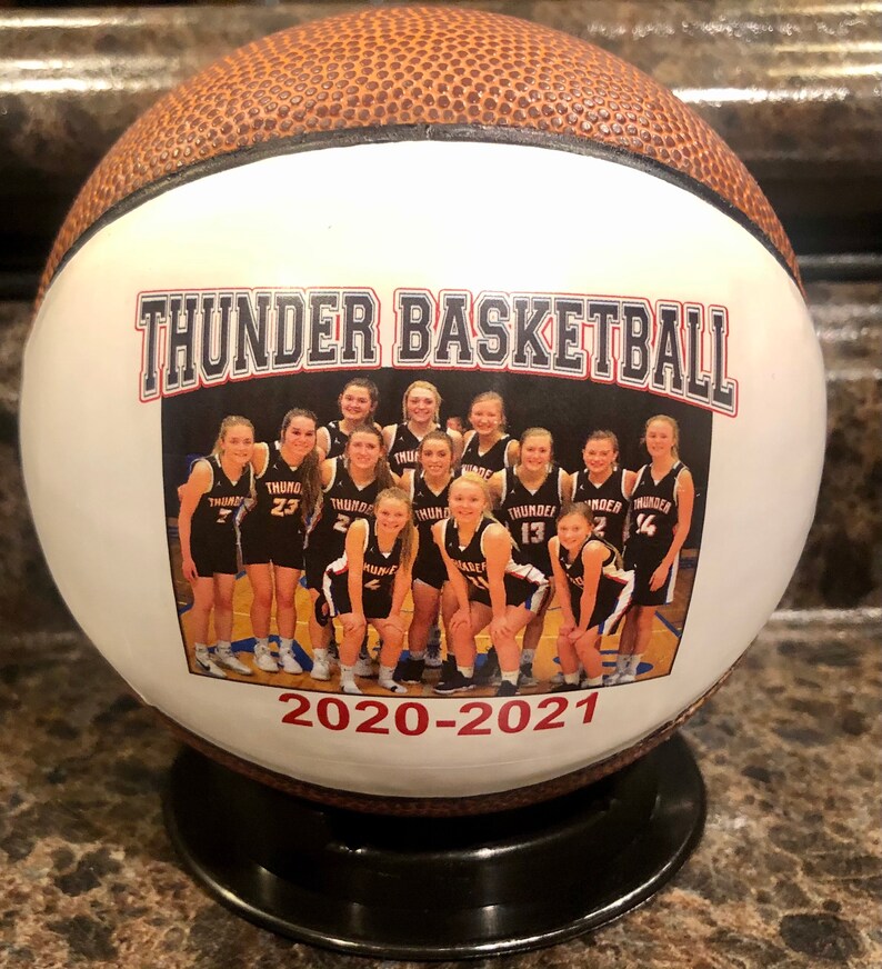 Customized Mini Basketball Gifts, Team Awards, Senior Gifts, Coaches' Gift and Basketball Player Gift, Team Gift, Wedding Gift and Birthday image 5