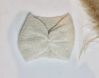 bandeau tricot, burdan, enfant, adulte