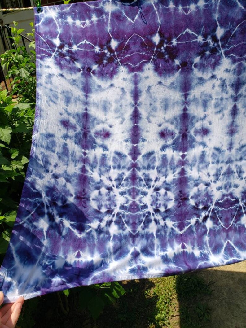 Tie dye tapestry tie dye sarong unisex tie dye skirt