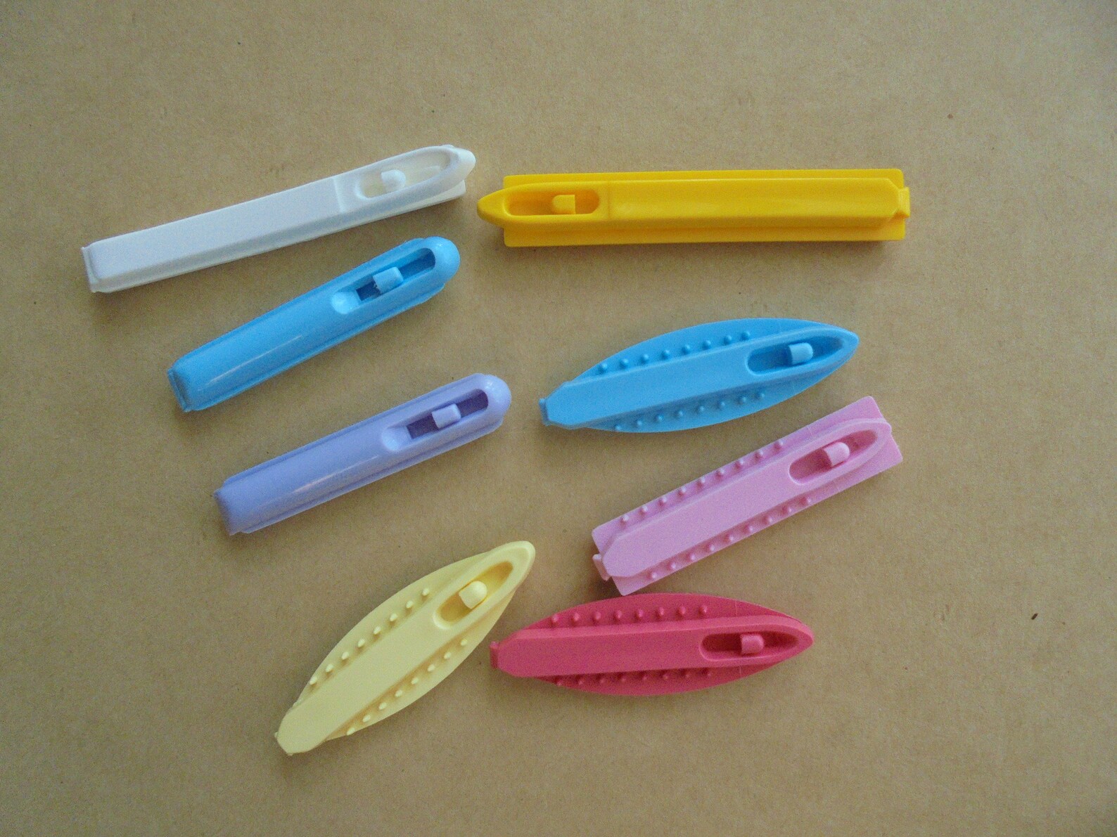 Pair of Cute 80s Plastic Hair Clips SELECT YOUR COLOUR Etsy