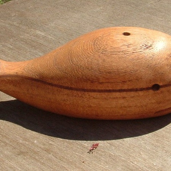 ZERO SHIPPING! 5" Wooden Whale Figurine