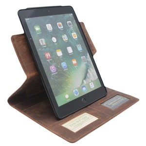 Handmade Rustic iPad Leather Case to fit 4/5/6/7/8/9 image 6