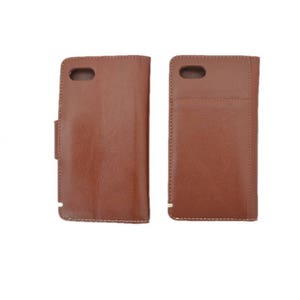 Handmade iPhone 7, 8, SE, X, XS, XR Case Genuine Vegetable Tan Leather / Italian Leather image 8