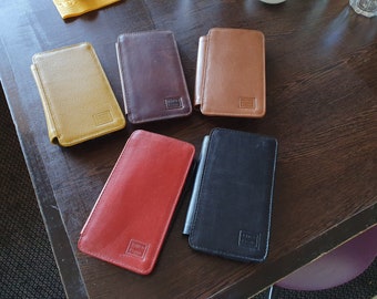 Handmade iPhone 6,7,8,SE Plus Case Genuine Italian Vegetable Leather - Free Shipping