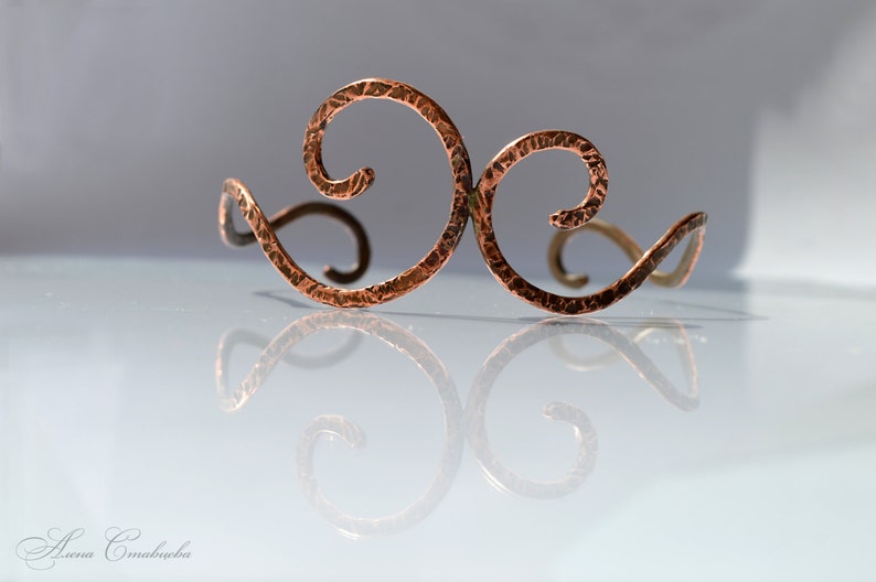 Upper arm wrap gift for her Spiral Upper Arm upper arm cuff copper Jewelry wrapped bracelet choker necklaces