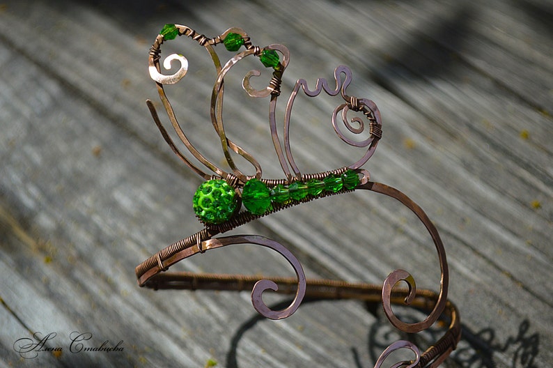 Beauty gift anklet butterfly jewelry body jewelry Etsy