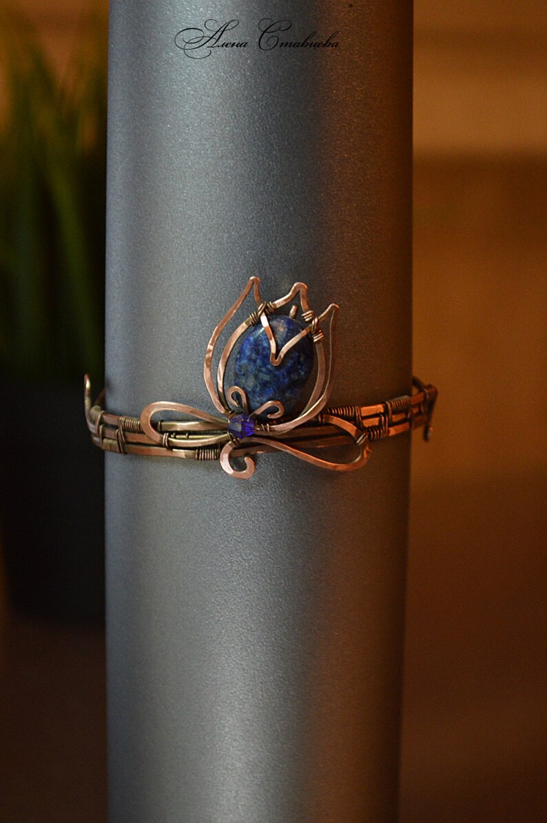 Wrapped bracelet upper arm cuff bridal bracelet Spiral Etsy