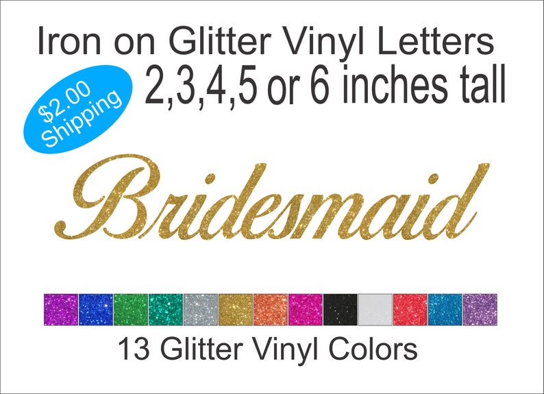 Two Inch Pink Iron On Characters Letters or Numbers Vinyl Printing